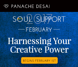 Panache Desai - Soul Support February 2017 - Harnessing Your Creative Power