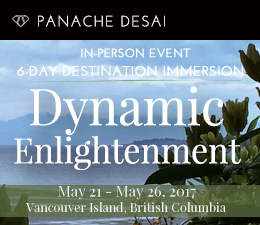 Dynamic Enlightenment - Panache Desai Live Event Vancouver Island