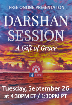 September Darshan - A Gift of Grace - Panache Desai