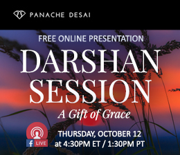 Free Online Presentation - Darshan Session - Gift of Grace - Panache Desai