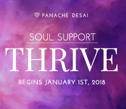 Soul Support January 2018 - Thrive - Panache Desai