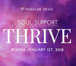 Soul Support January 2018 - Thrive - Panache Desai