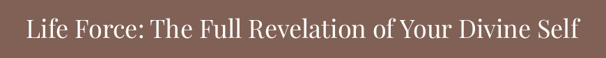 Life Force - The Full Revelation of Your Divine Self