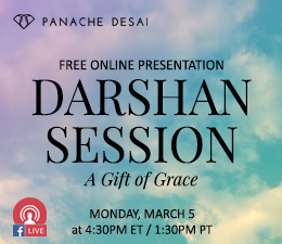 March Darshan Session - A Gift of Grace - Panache Desai